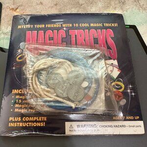 NOS Vintage Magic Tricks Set 10 Cool Magic Tricks 1997 Pace Productions